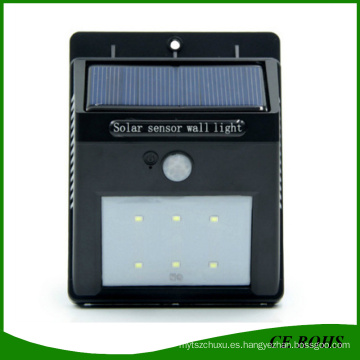 Luz solar para exteriores de emergencia Lámpara LED para paredes